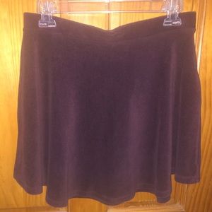 Flarey maroon forever 21 skirt!
